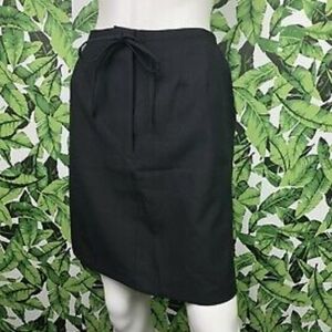 Vintage 90s Y2K Bentley Black Skirt